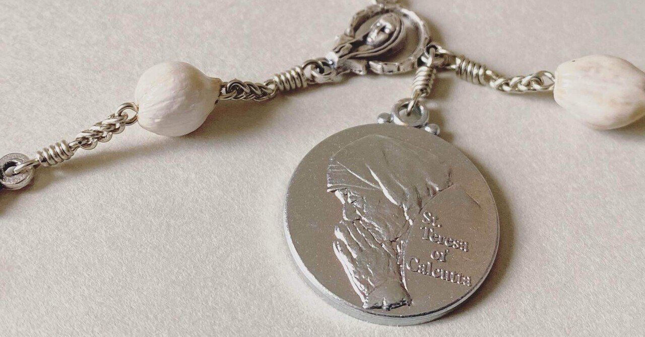☆ヨブの涙 ロザリオ☆Job's Tears Rosary マザー・テレサ ☆ヨブの涙 ロザリオ☆Job's Tears Rosary ネックレス