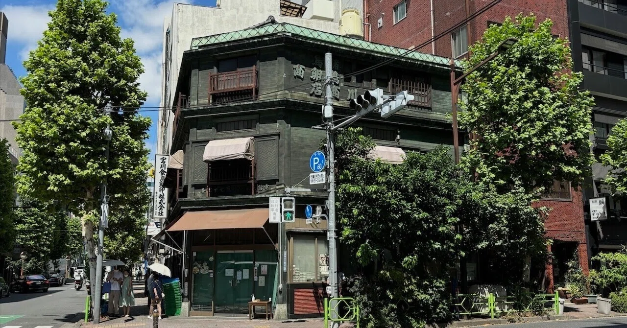 銀座に残る町屋、看板建築(近代レトロ建築-07)｜YuSAKAI