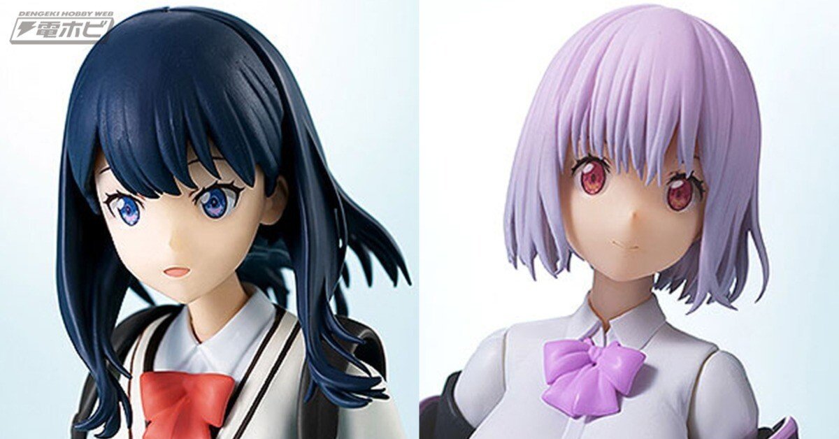 SSSS.GRIDMAN プラモデルキット 宝多六花✕1、新条アカネ✕2セット SSSS.GRIDMAN』宝多六花と新条アカネのプラモデルが再販！ポニーテール