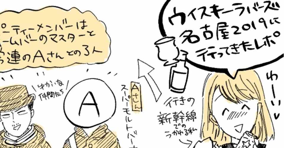 過去のレポ ウイスキーイベントに行った時のレポイラストまとめ カワニシマオ Note