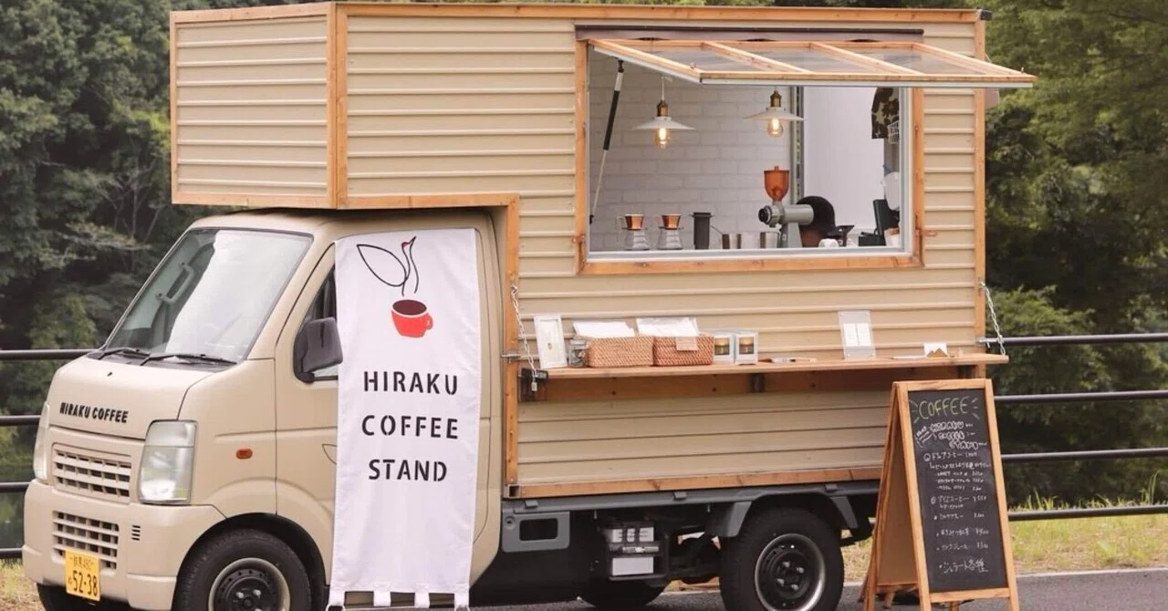 コーヒートラック（キッチンカー）HIRAKU号のご紹介♩｜HIRAKU-ひらく-