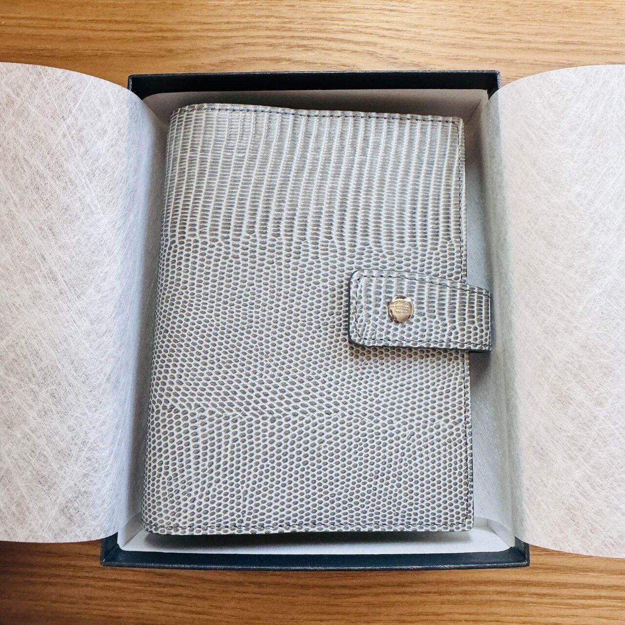 ASHFORD ネオフィナード グレー ミニ6 ネオフィナード MINI6 19mm hock［1258］ システム手帳商品一覧 ASHFORD