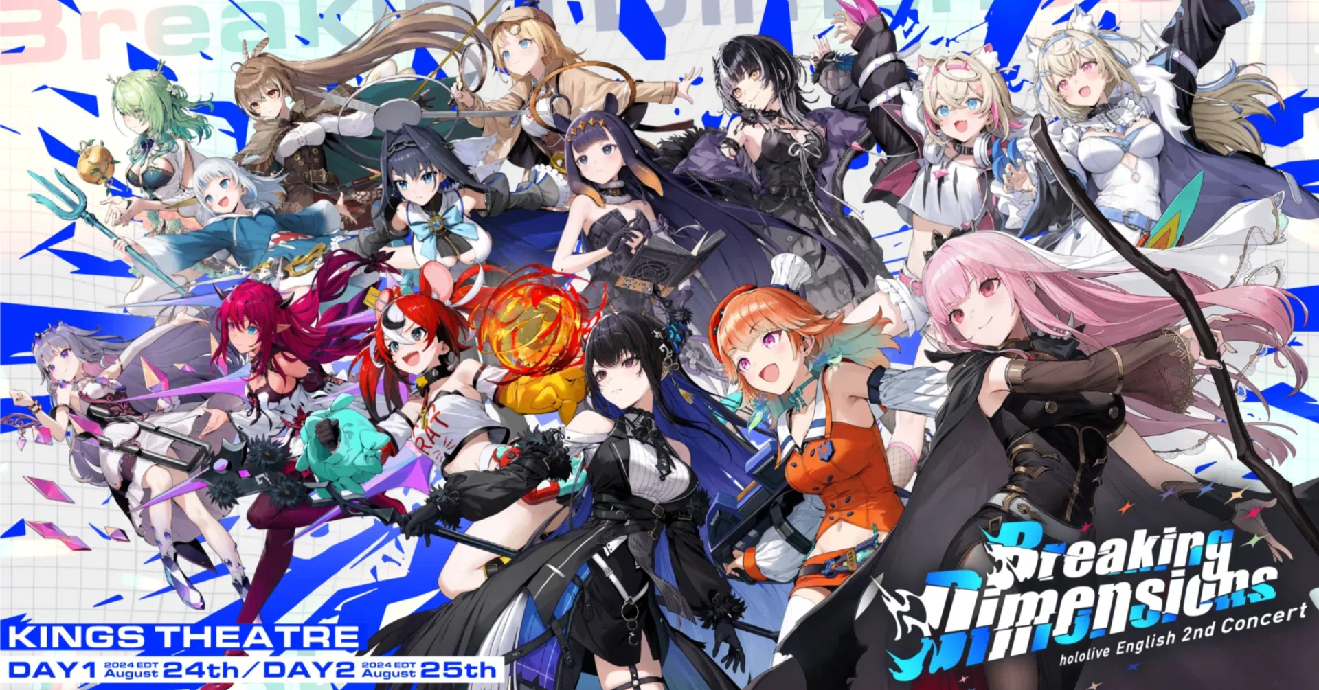 参戦記】 Hololive English 2nd Concert -Breaking Dimensions- に日本