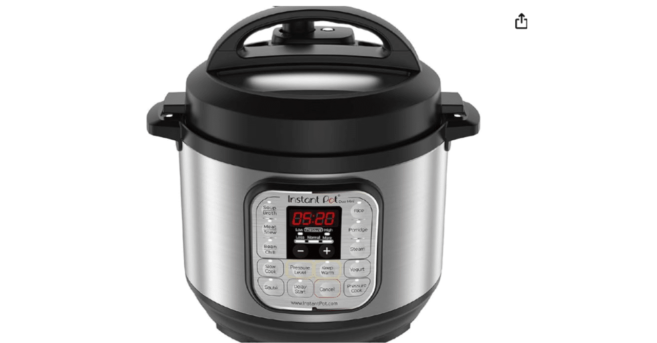 Instantpot 使い方マニュアル・加圧時間表 (cooking time table