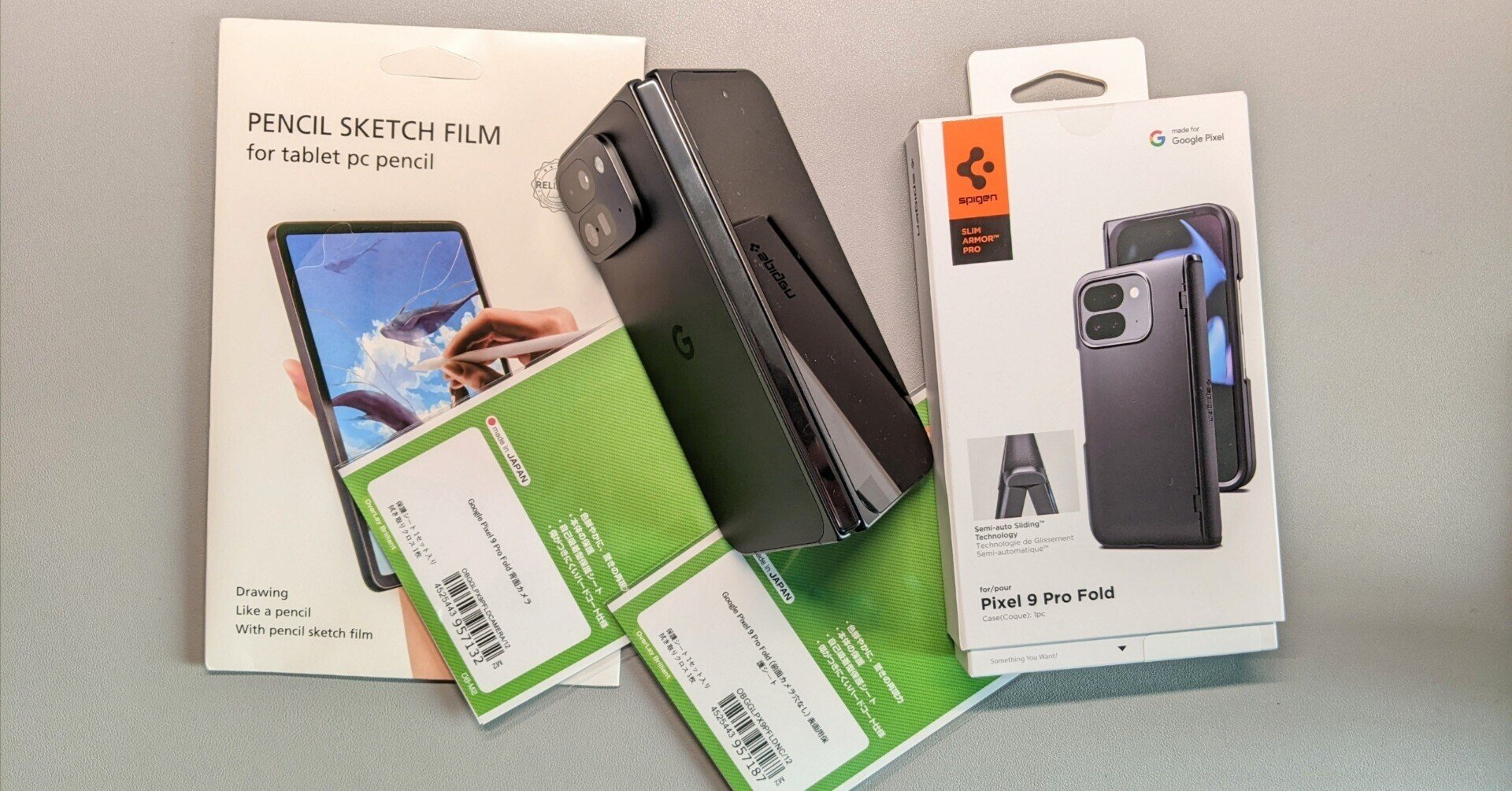 【T】Google Pixel 9 Pro Fold+Spigen ケース Spigen Pixel9 Pro Fold ケース