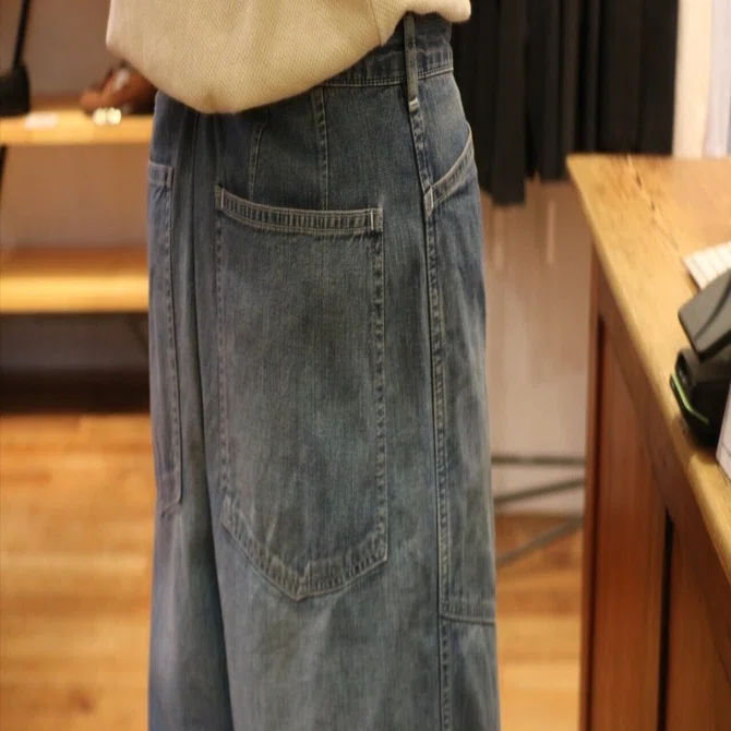 Maatee&sons 軍パン Ex Military Denim Slacks The popular denim that sold out instantly last year: [MAATEE&SONS