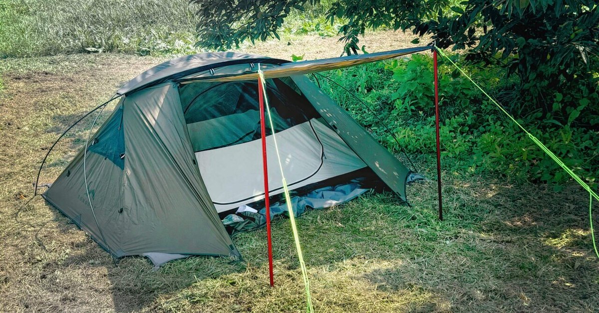 シルエットがやたらかっこいい【TOMOUNT ドームテント 2人用】を  