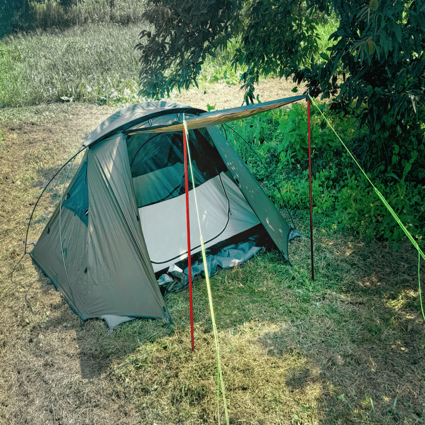 シルエットがやたらかっこいい【TOMOUNT ドームテント 2人用】を