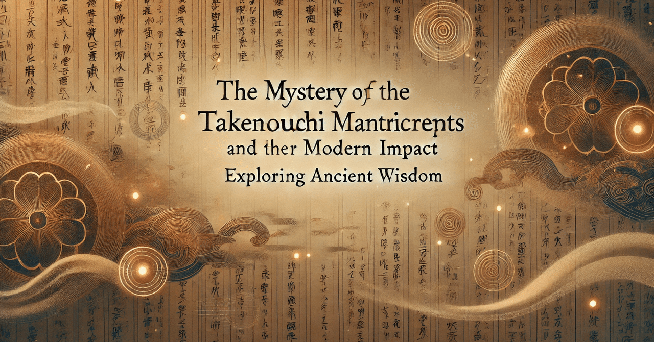 竹内文書の謎と現代への影響: 古代の知恵を探る」