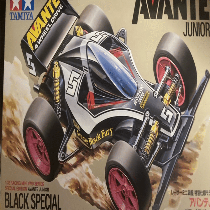 アバンテJr.・ブラックスペシャルの復刻とミニ四駆の思い出｜榛名/haruna