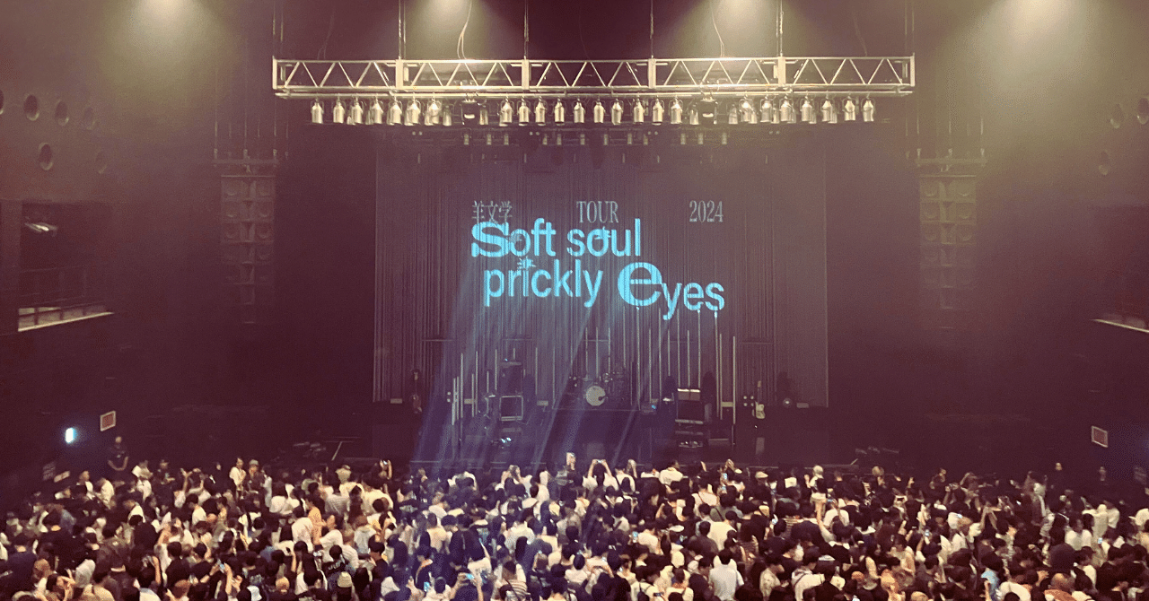 ライブレポ】羊文学ツアー「soft soul, prickly eyes」に至るまでの2