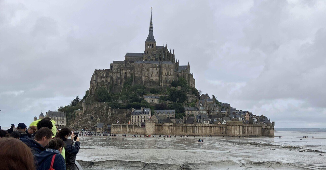 パリ旅行day4〜ツアーで快適？パリから遠すぎる世界遺産モン