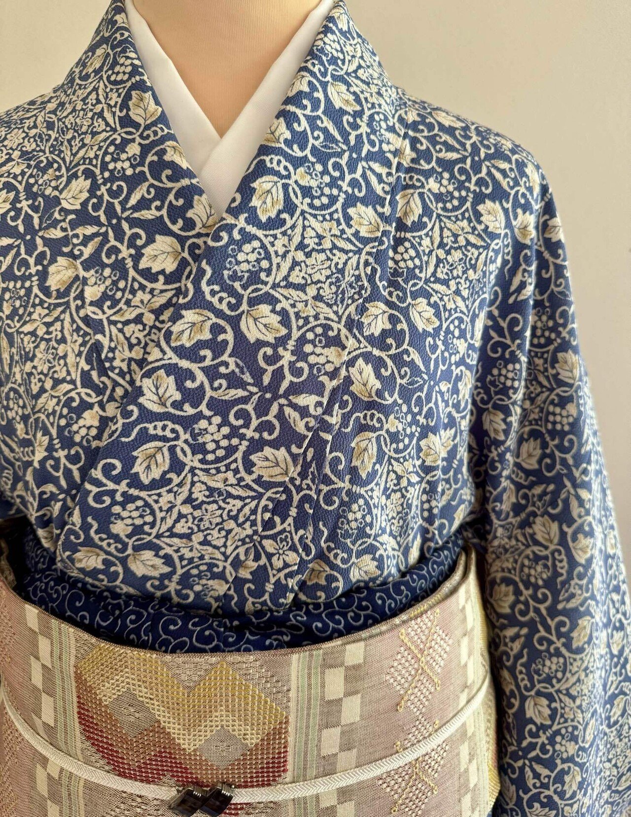 千總製草木染小紋｜夢吉きもの