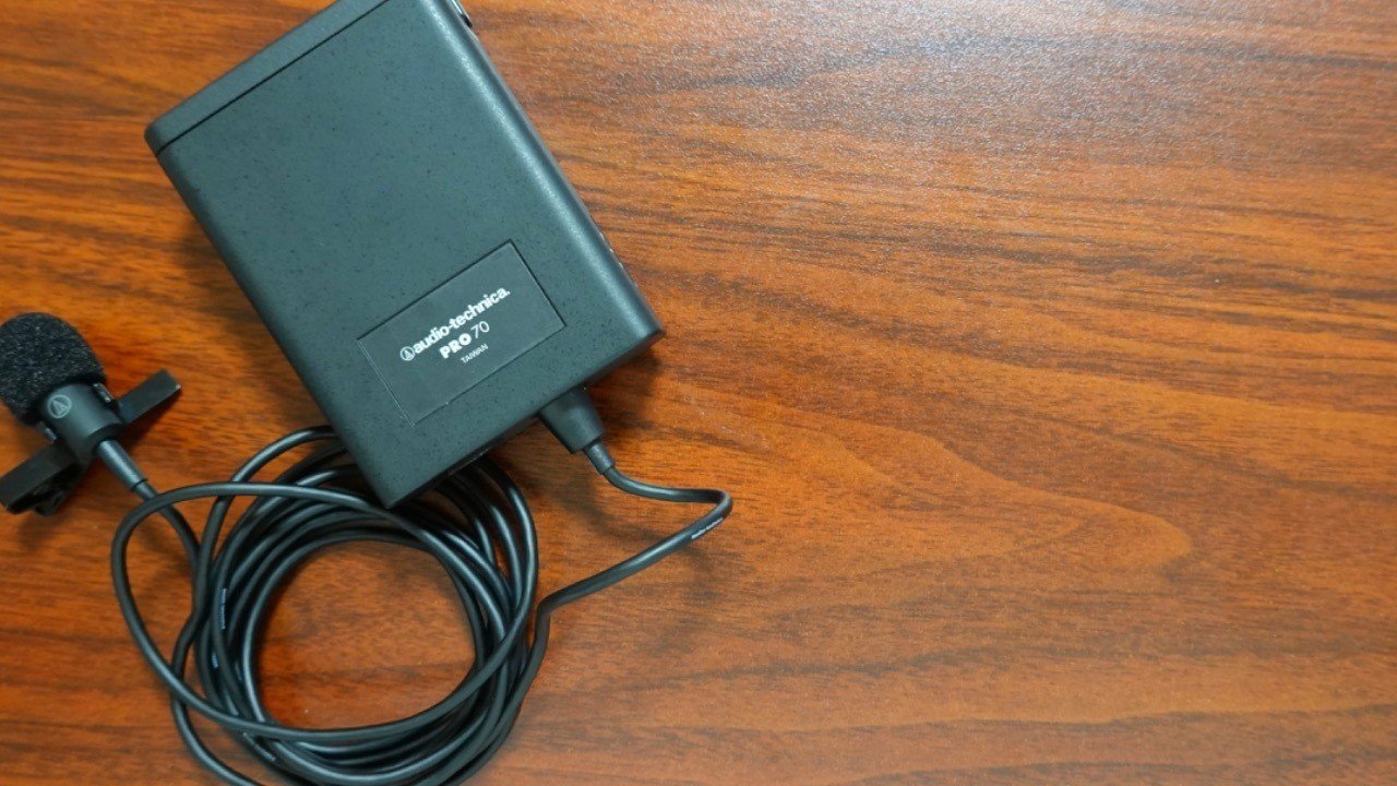 高音質ピンマイク audio-technica PRO70