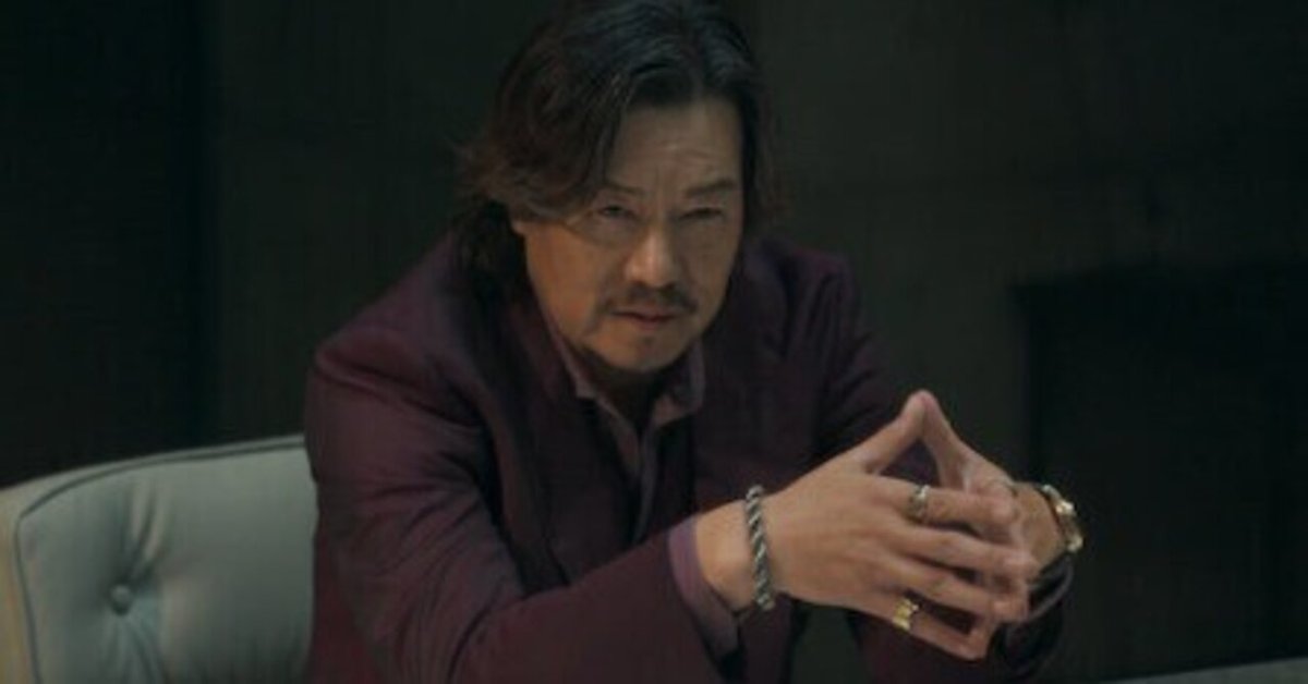 Netflix 地面師たち ハリソン山中 L ブラック Netflixシリーズ『地面師たち』豊川悦司（ハリソン山中 役