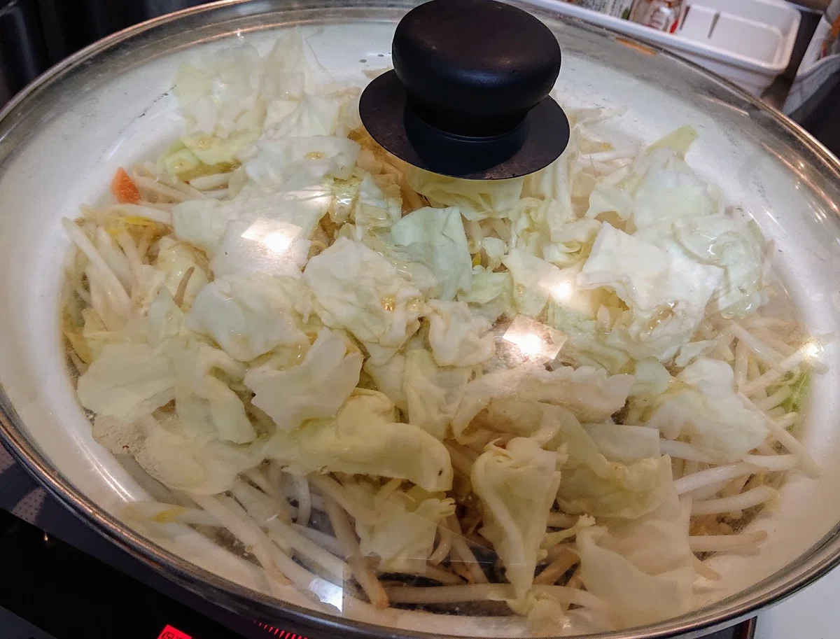 蒸す