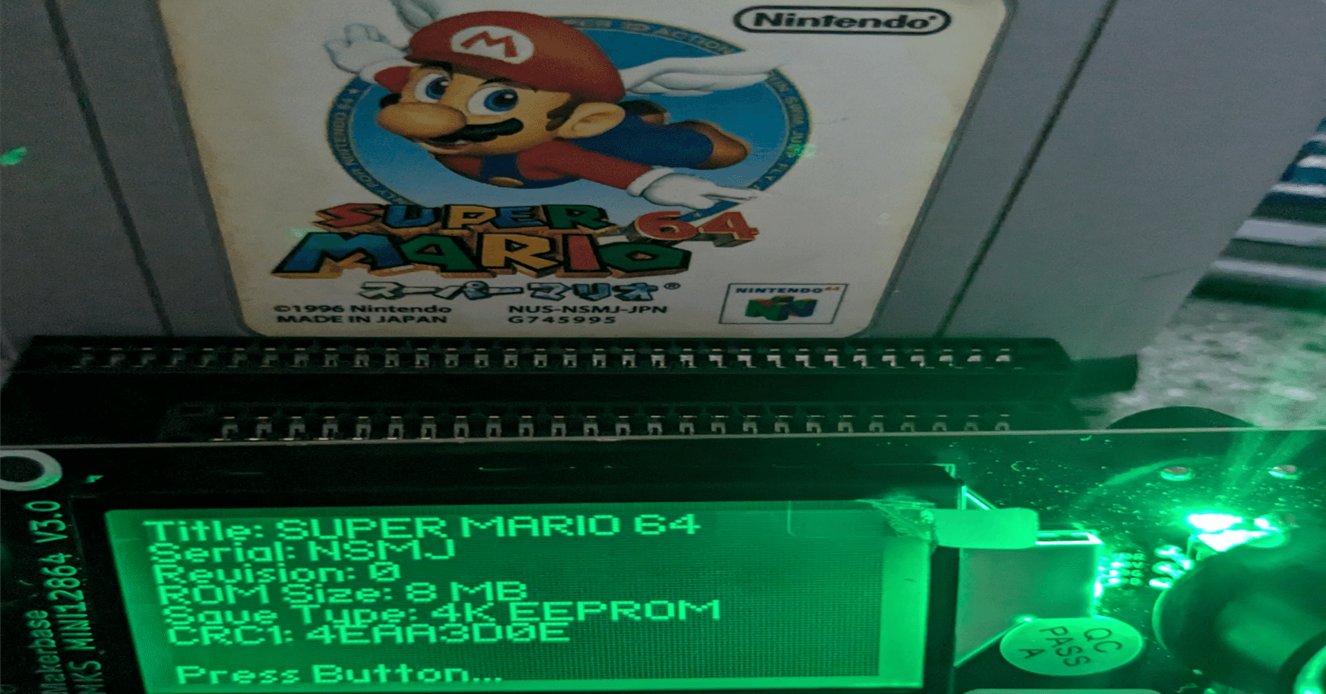 N64、FC、SFC】Cart Reader V5 操作メモ｜ピスタチオ＠北斗動画勢