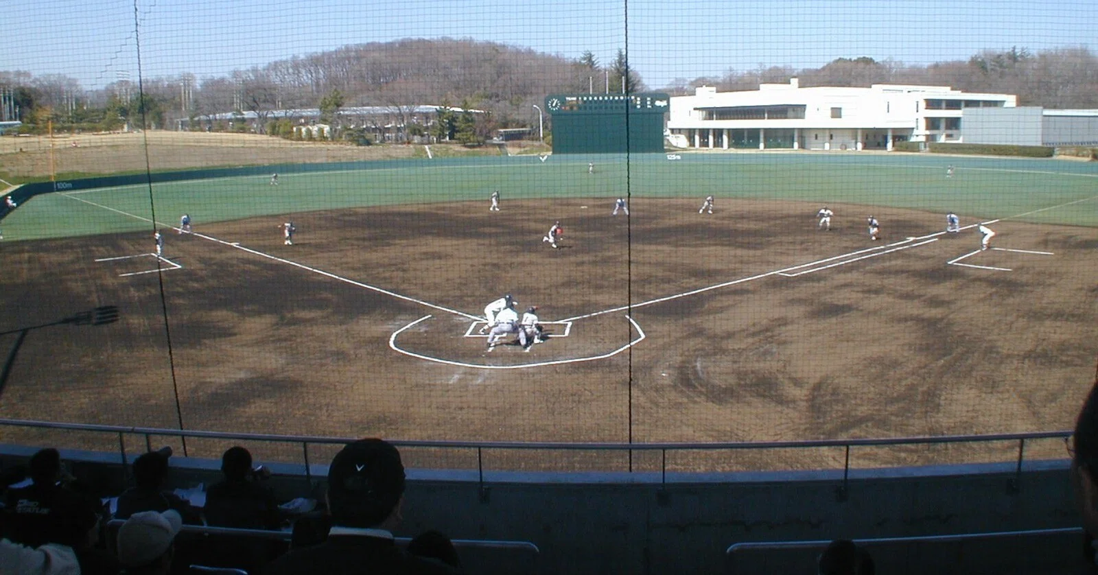 野球場図鑑／明治大学内海・島岡ボールパーク｜蘭兵衛