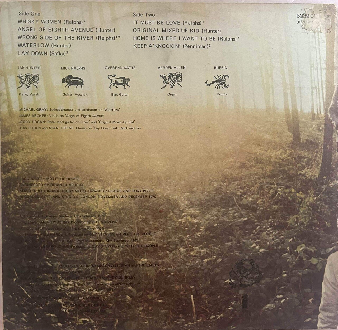 ISLAND(ATLANTIC)レーベル時代のMOTT THE HOOPLE｜domus