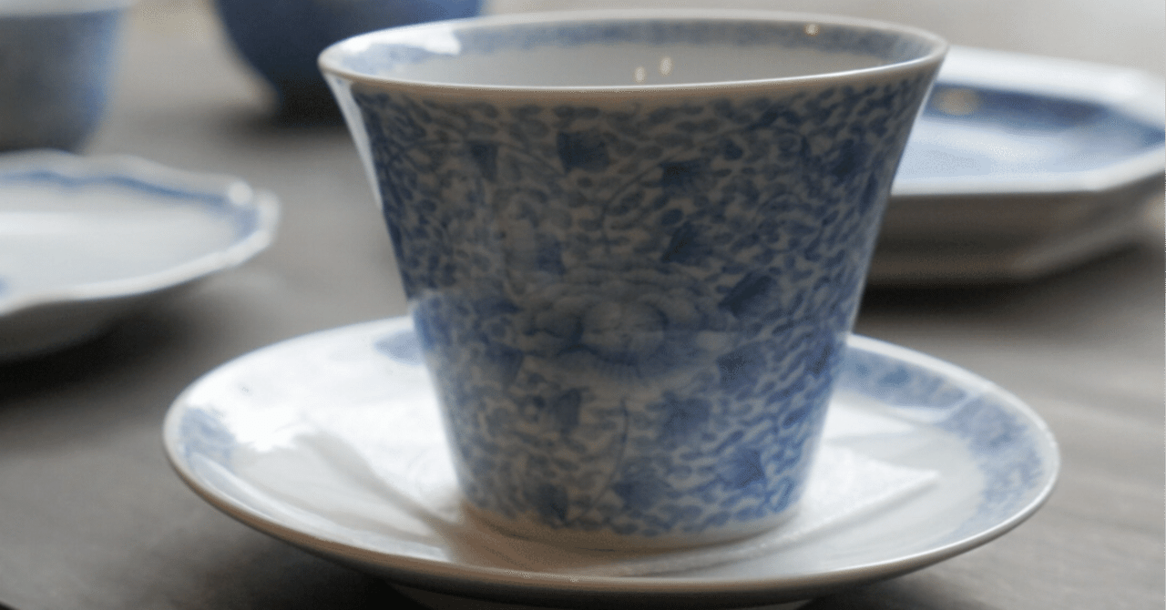 陶磁器19：日本の焼き物（愛知県：瀬戸染付焼）｜YK_ukasagi