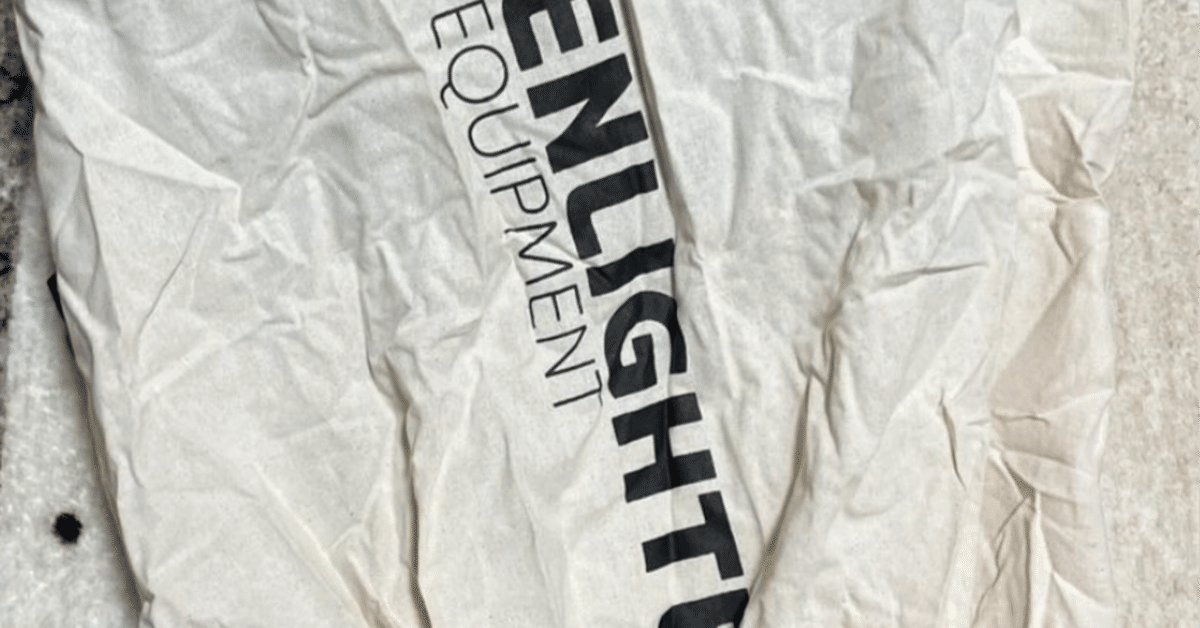個人輸入で購入】 ENLIGHTENED EQUIPMENT (Revelation APEX 個人輸入で購入】 ENLIGHTENED EQUIPMENT (Revelation APEX