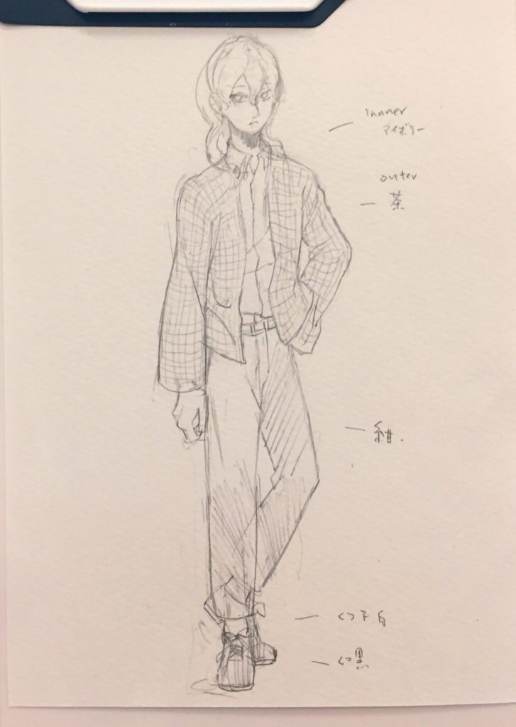 １０月23日 数本のコピックで色を混ぜるように塗りたい Muzi Note