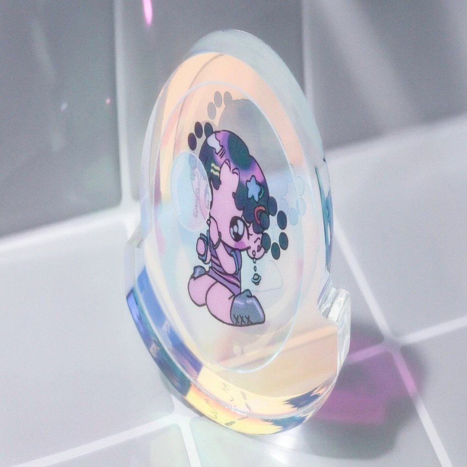 オーロラで輝くゆらゆらアクリルミニブロックを作ってみた｜印刷通販デジタ