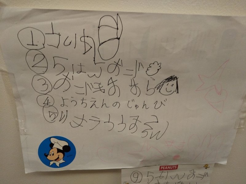 文字へ興味を持ち始めた次女へ左利きを直す事を選択 こっちゃん Note