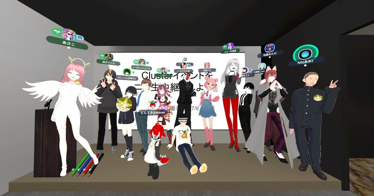 【活動報告】CLUSTARS学園 第四期にて、講師を担当しました。｜お茶＠ニコV会運営