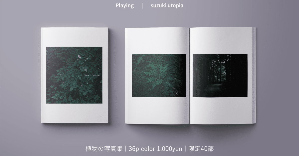 撮り下ろし】写真集をつくりました【Nikon Z30】｜鈴木ユートピア