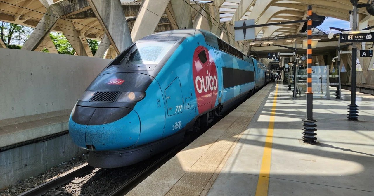 リヨンにて高速鉄道 OUIGOでリヨンへ【ドイツ・フランス鉄道旅行2024】｜Siegbergbahn