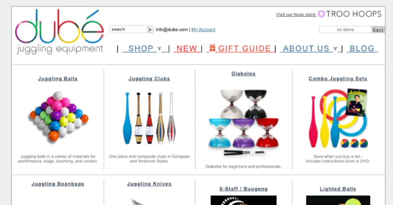 ジャグリング道具の老舗「Dubé」が閉店｜クラウンライフ編集部