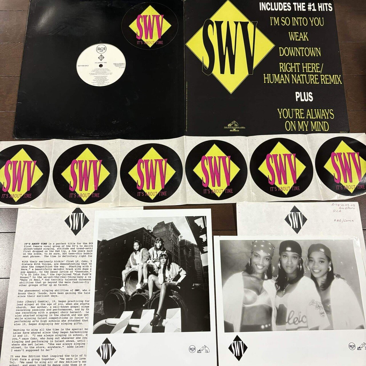 SWV – It's About Time – Vinyl (LP, Album), 1992 [r10730880] | Discogs