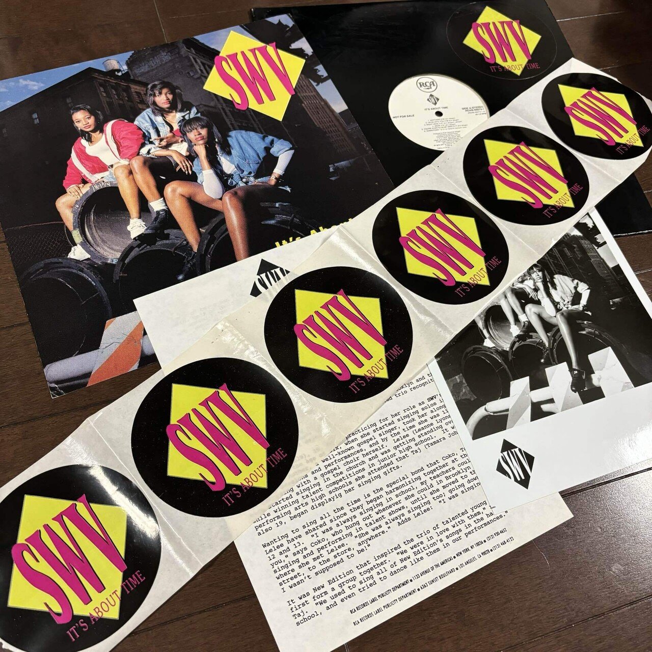 SWV it’s about time レコード SWV – It's About Time – Vinyl (LP, Album), 1992 [r873926