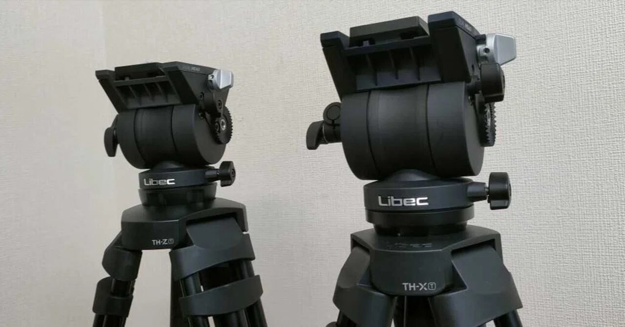 Libec TH-X H ヘッドのみ 最大搭載重量4kg ビデオ三脚のTH-Zと Libec TH-X H ヘッドのみ 最大搭載重量4kg ビデオ三脚のTH-Zと