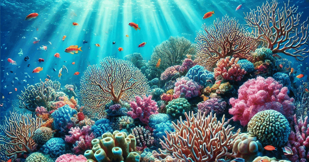 サンゴの不思議な世界：色とりどりの海の宝石たち｜みとん