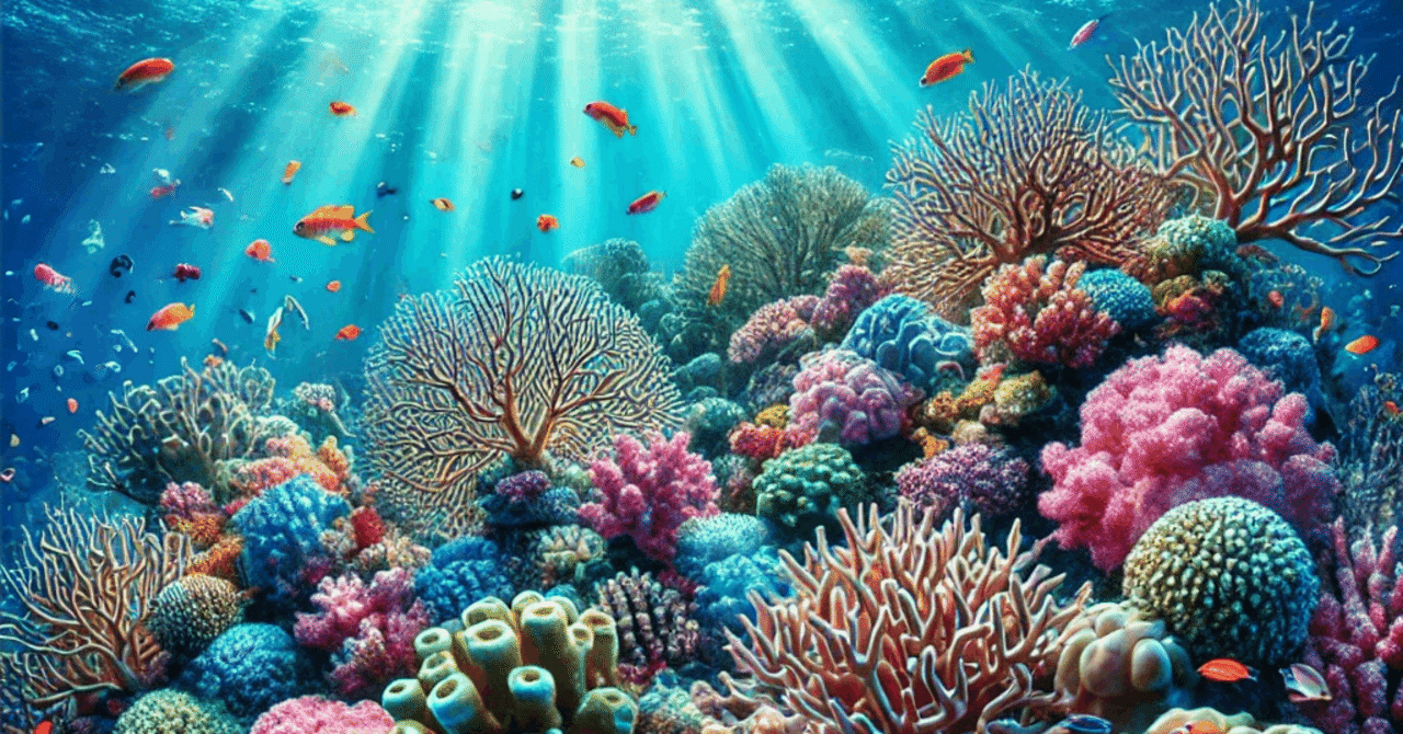 サンゴの不思議な世界：色とりどりの海の宝石たち｜みとん