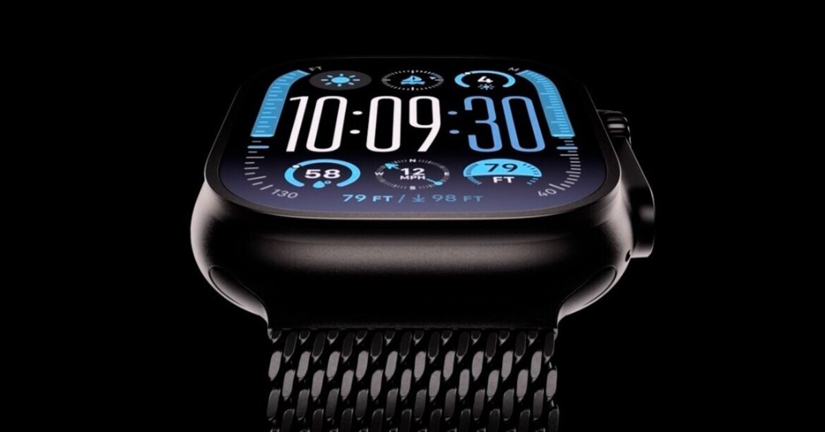 Apple Watch Ultra 2に新色のブラックチタニウムモデル追加 Apple Watch Ultra 2に新色のブラックチタニウムモデル追加