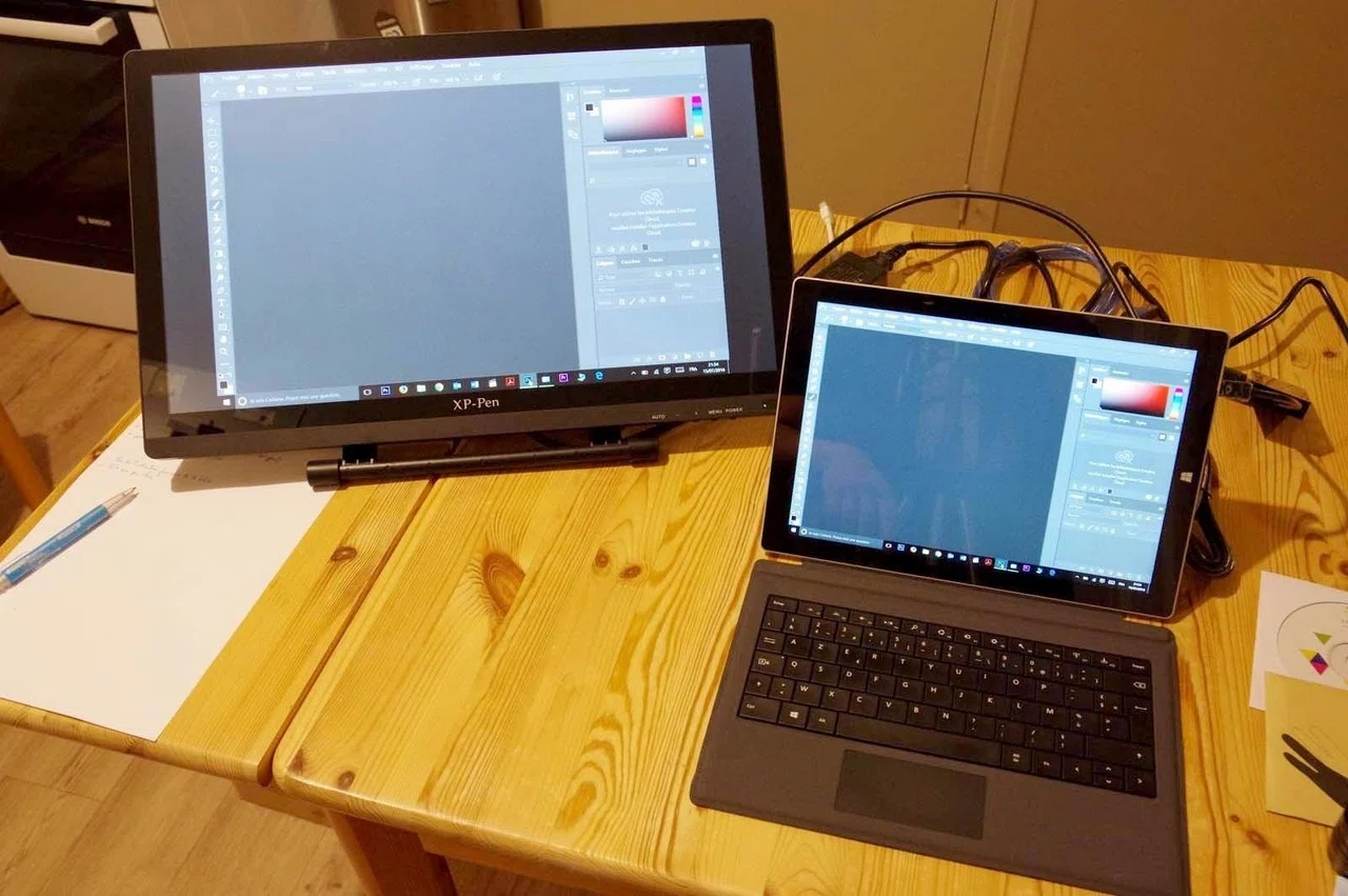 XP-Pen Artist 22 Pro ：コストパフォーマンスが高いですの液タブ