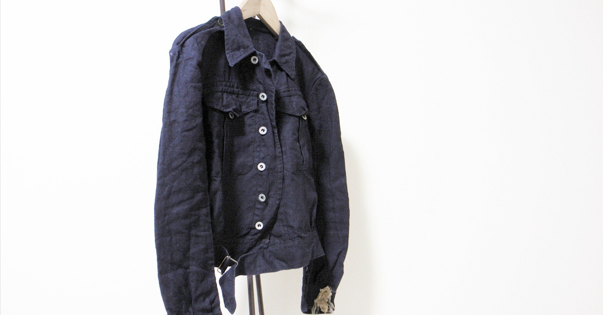 1930's～1940's ヴィンテージ フランス インディゴ コットンスモック 10s20s30s40s ワークジャケット コート リネン シャツ フランス軍 ヴィンテージ 1930\u0027s 1940\u0027s インディゴリネンワーク
