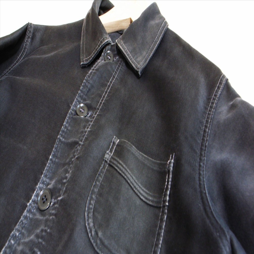 王道のモールスキンの古着 | 50s LE MONT ST MICHEL BLACK MOLESKIN