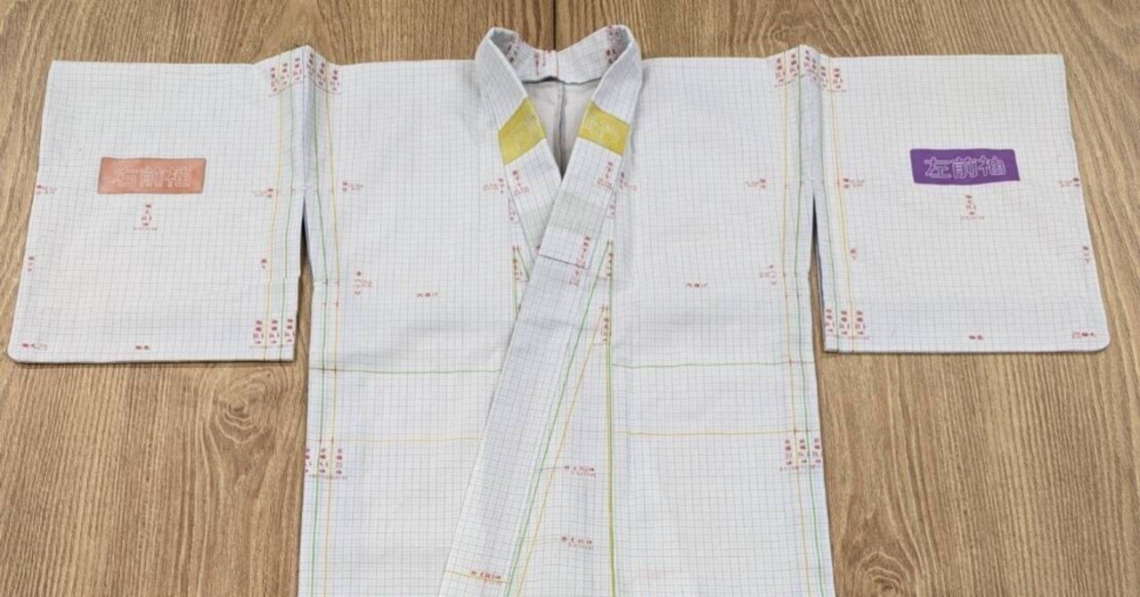 着物の構造を学ぶ設計図『着物マップ』③針と糸で布を縫ってみよう編