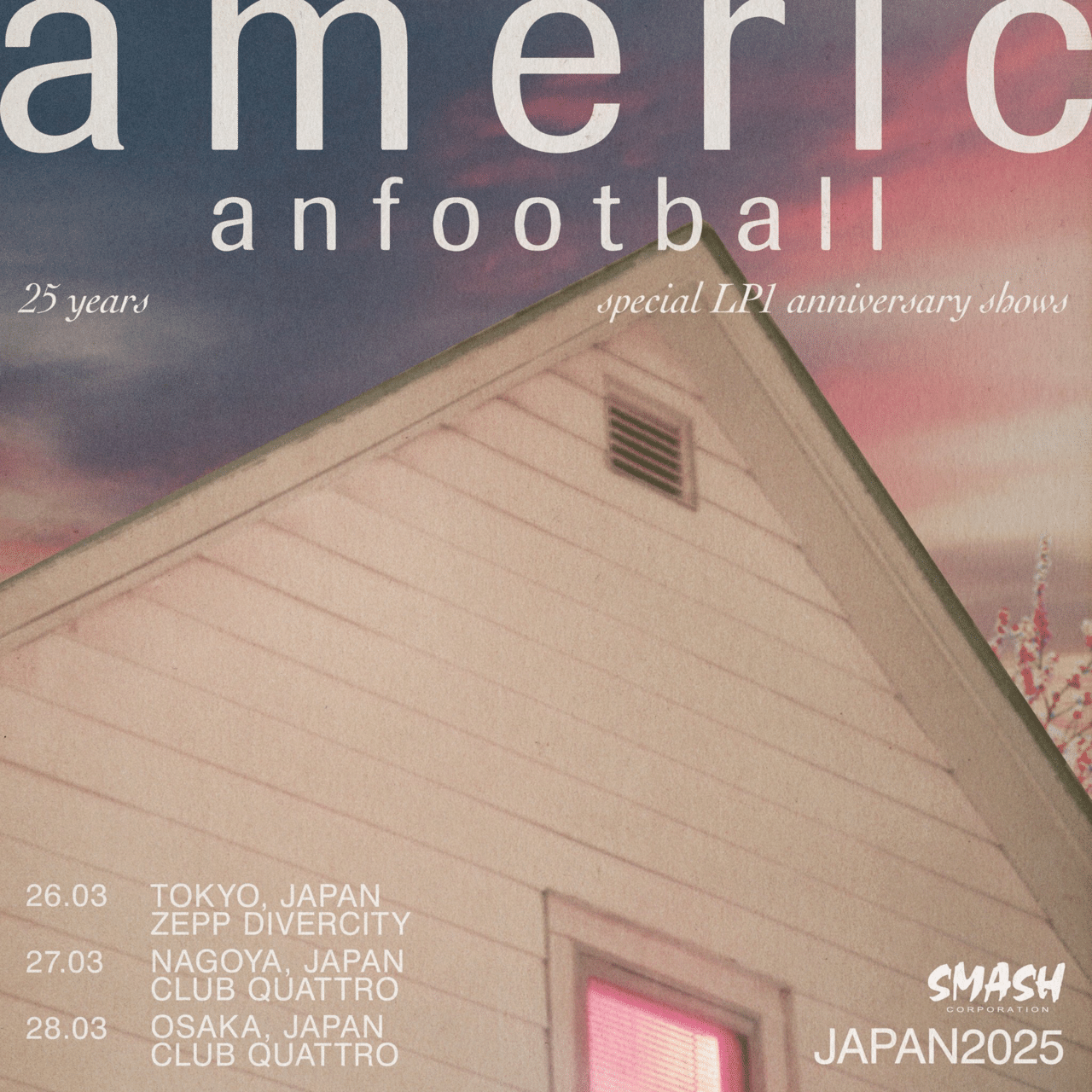 来日決定】American Footballの音楽を聴き直す｜畑中修介