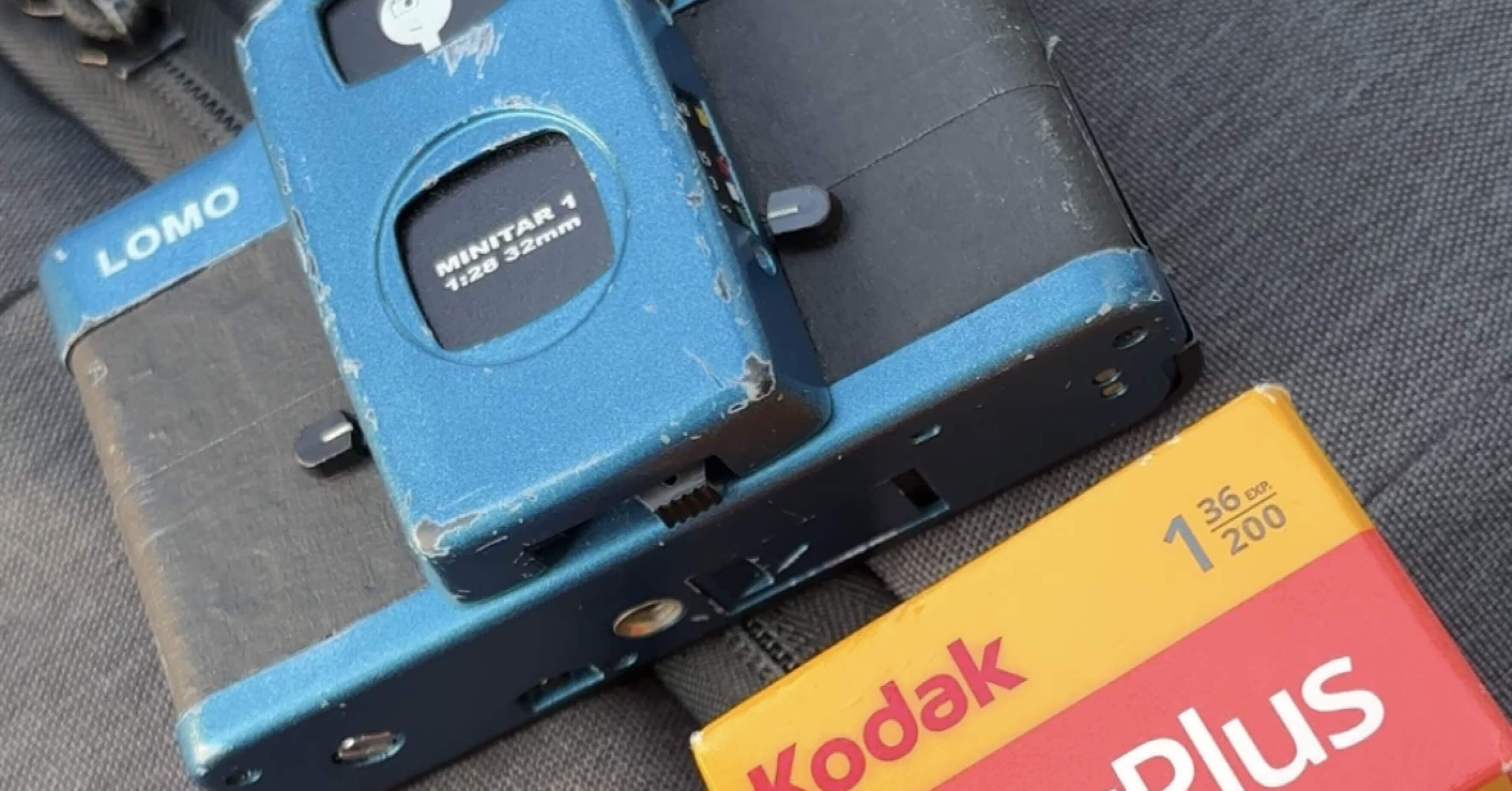 【レアカラー】LOMO LC-A ブルー　青 雨樹一期のトイカメラの教科書 第2回 「LOMO LC−A(+)の説明書