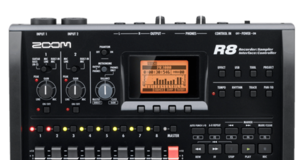 ZOOM R8 | オーディオインターフェースとして認識されない時の