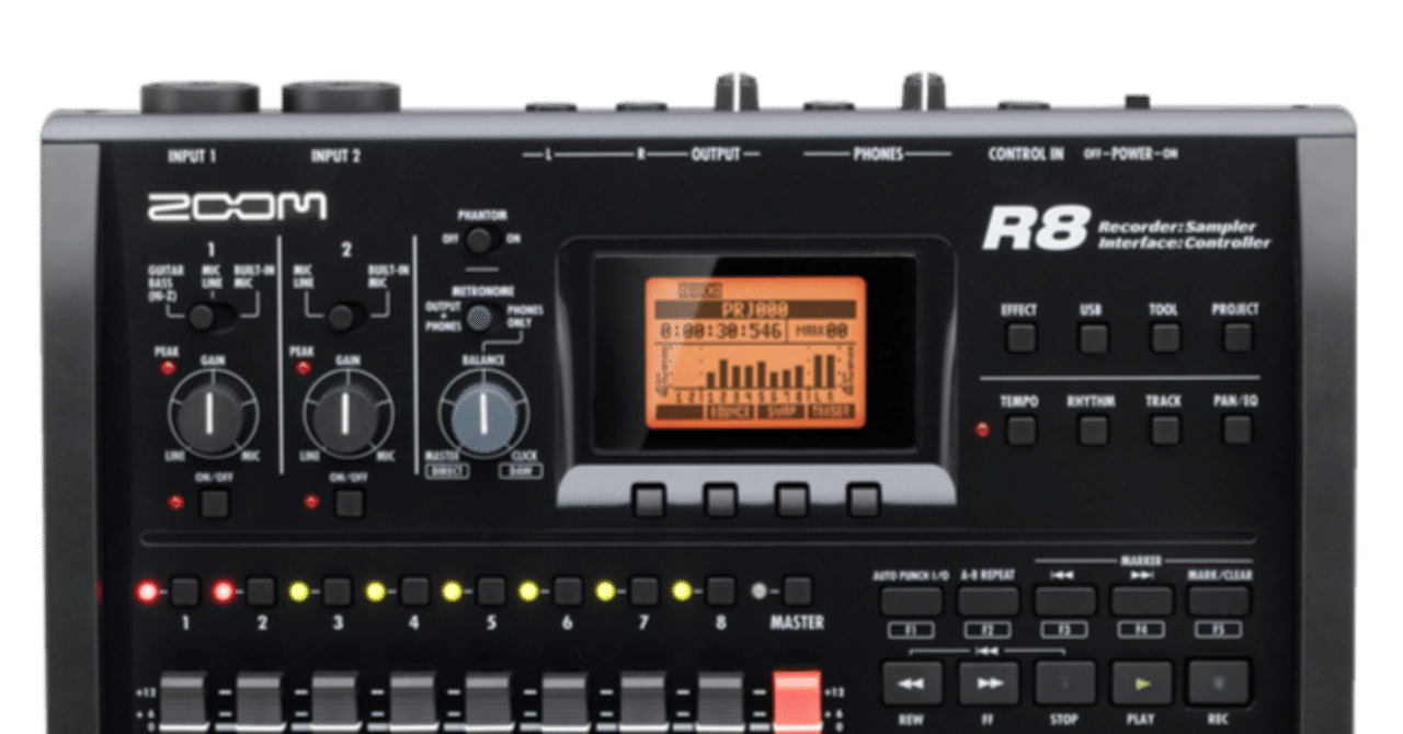 ZOOM R8 オーディオインターフェイス ZOOM R8 | オーディオインターフェースとして認識されない時の対処法