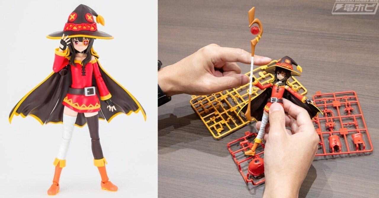 美少女プラモデル「カドプラ」第1弾「TVアニメ『この素晴らしい世界に