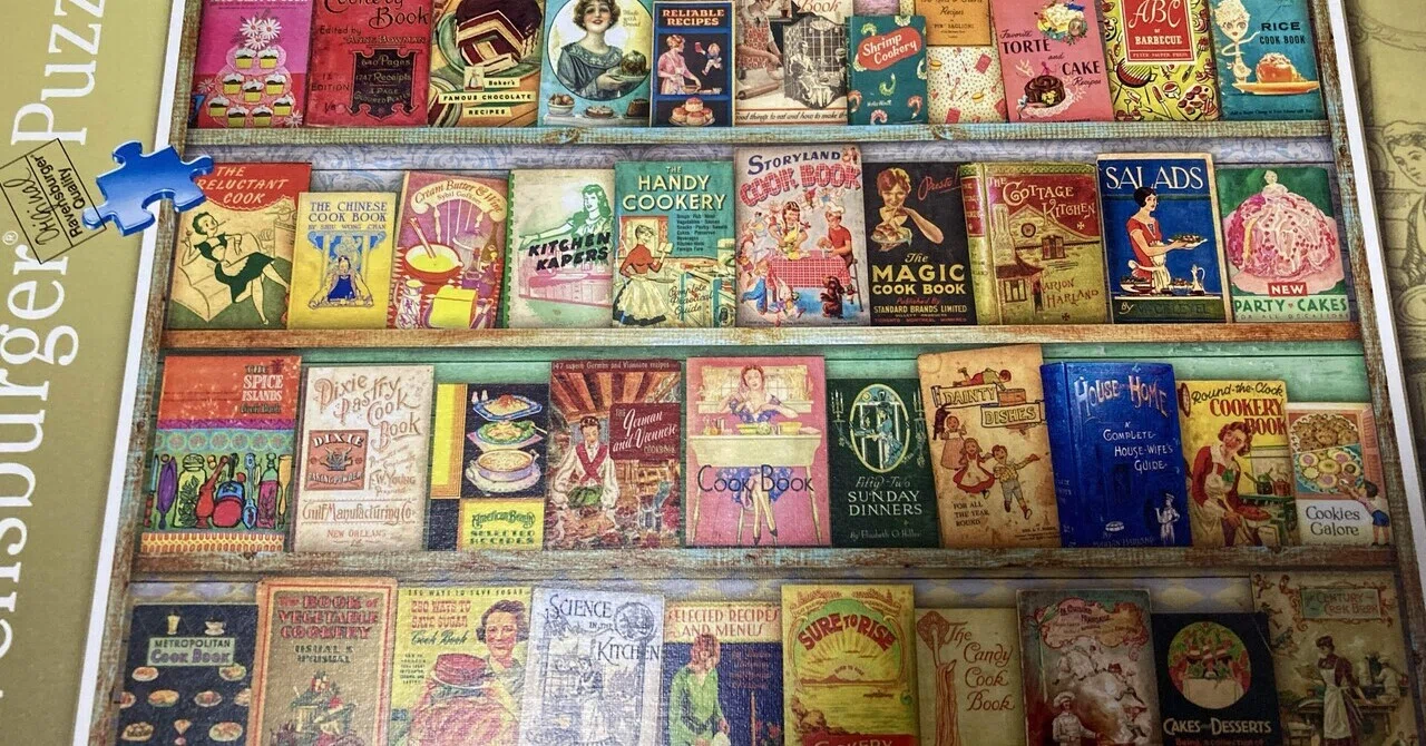 ラベンスバーガー🇩🇪ジグソーパズル🧐同じピースが2つ？｜Bibliothek