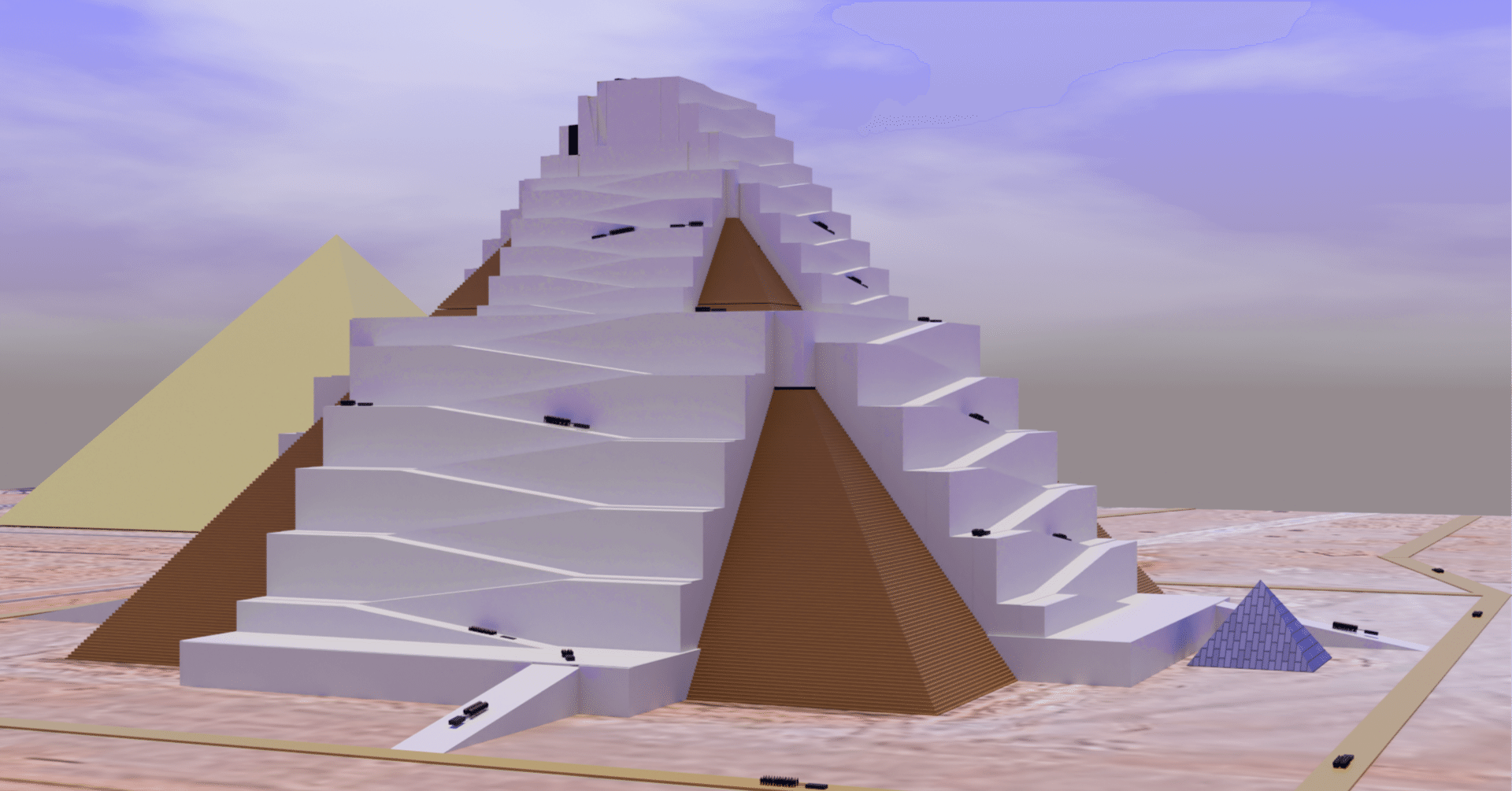 新説2024】第3回 カフラー王のピラミッド建設方法（概要編）｜HIRO