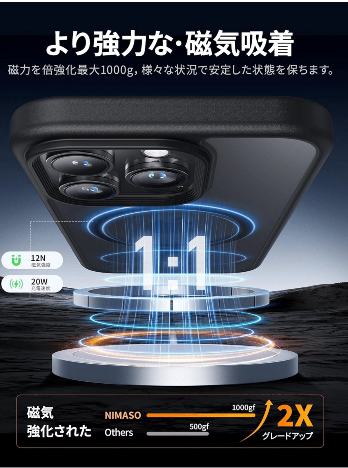 新品iPhone16Pro 128GB ブラックケースとフィルム iPhone16Proを購入しようと思っています⑤ケースとガラス